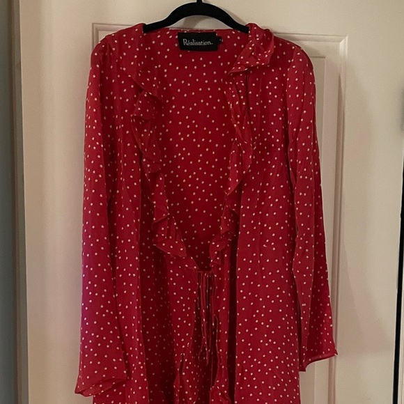 Realisation Par Crimson Starry Long Sleeve Dress - Picture 5 of 5